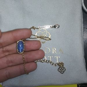 Blue kendra scott necklace